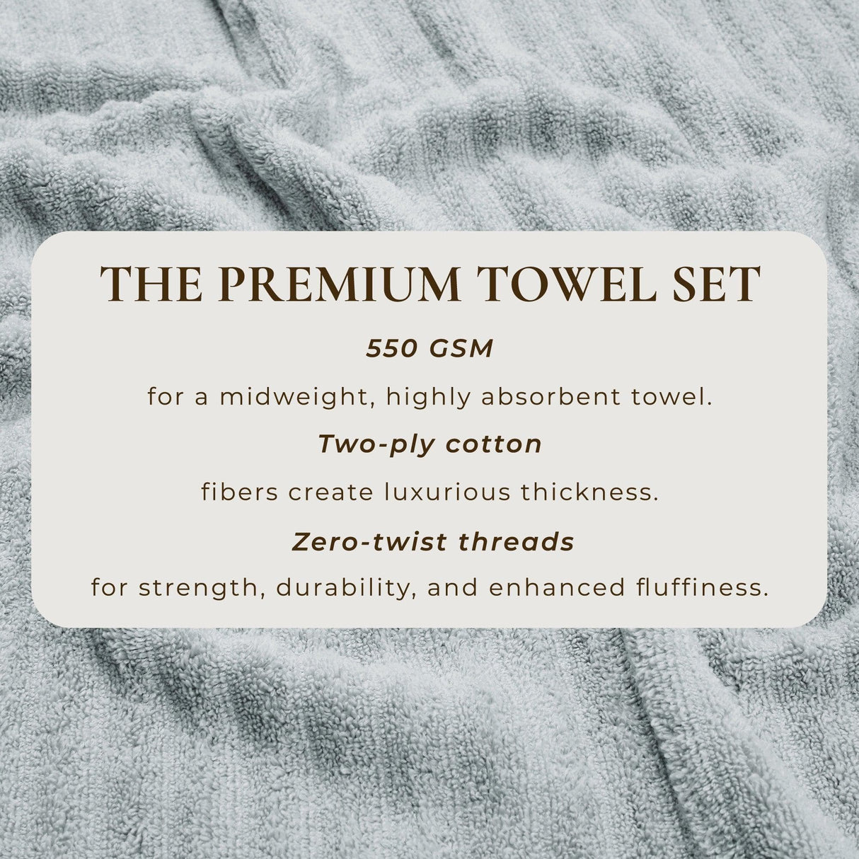Luxury Cotton Towels - Karina Collection