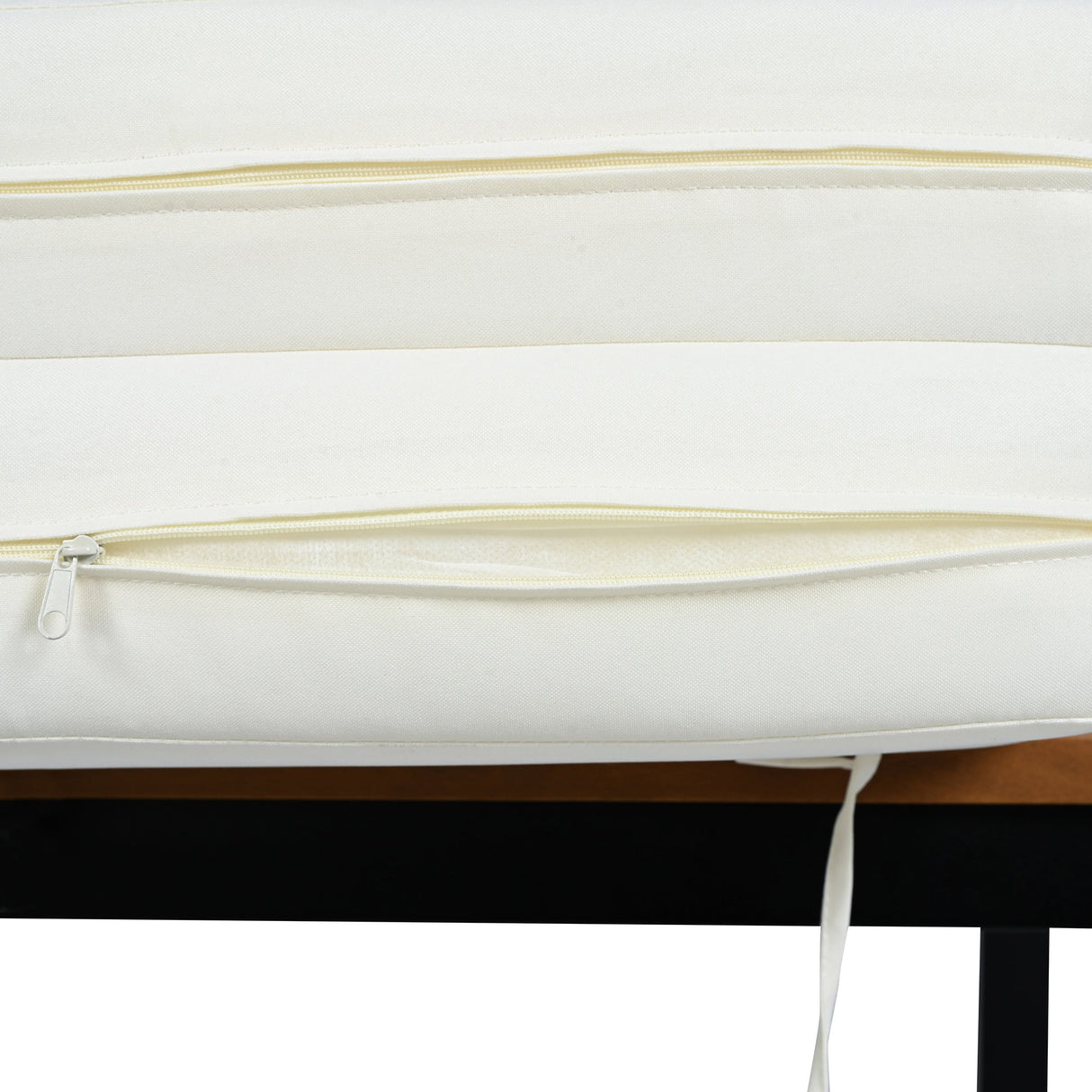 TREXM Outdoor Daybed with Adjustable Backrest