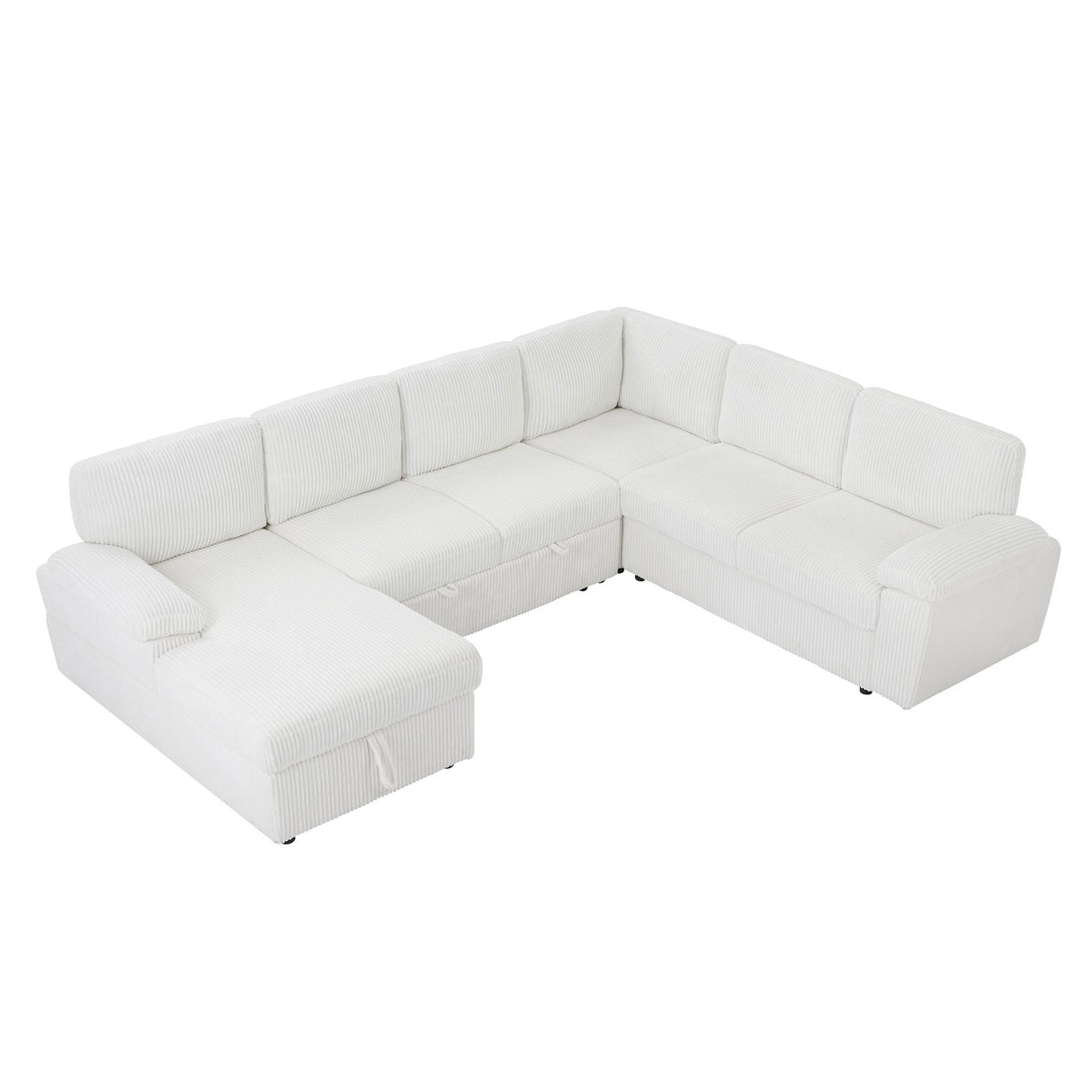 Oversized Modular Storage Sectional Sofa Couch