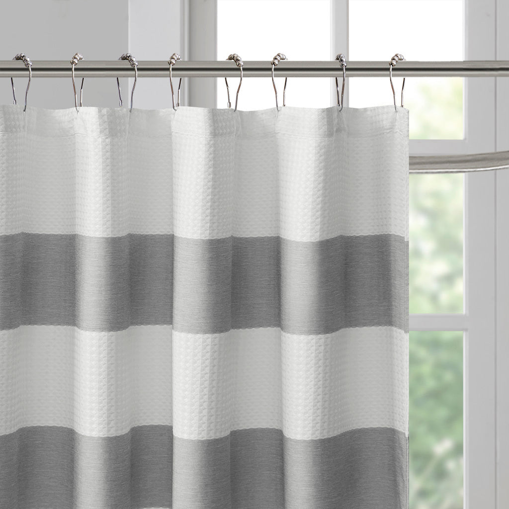 Shower Curtain with 3M Treatment Grey 72x72'