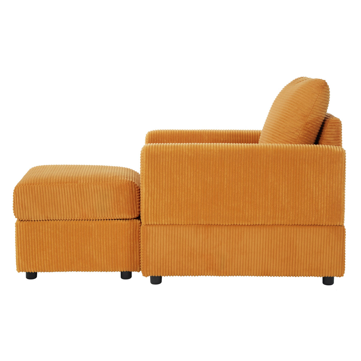 Classic Corduroy Chaise Lounge