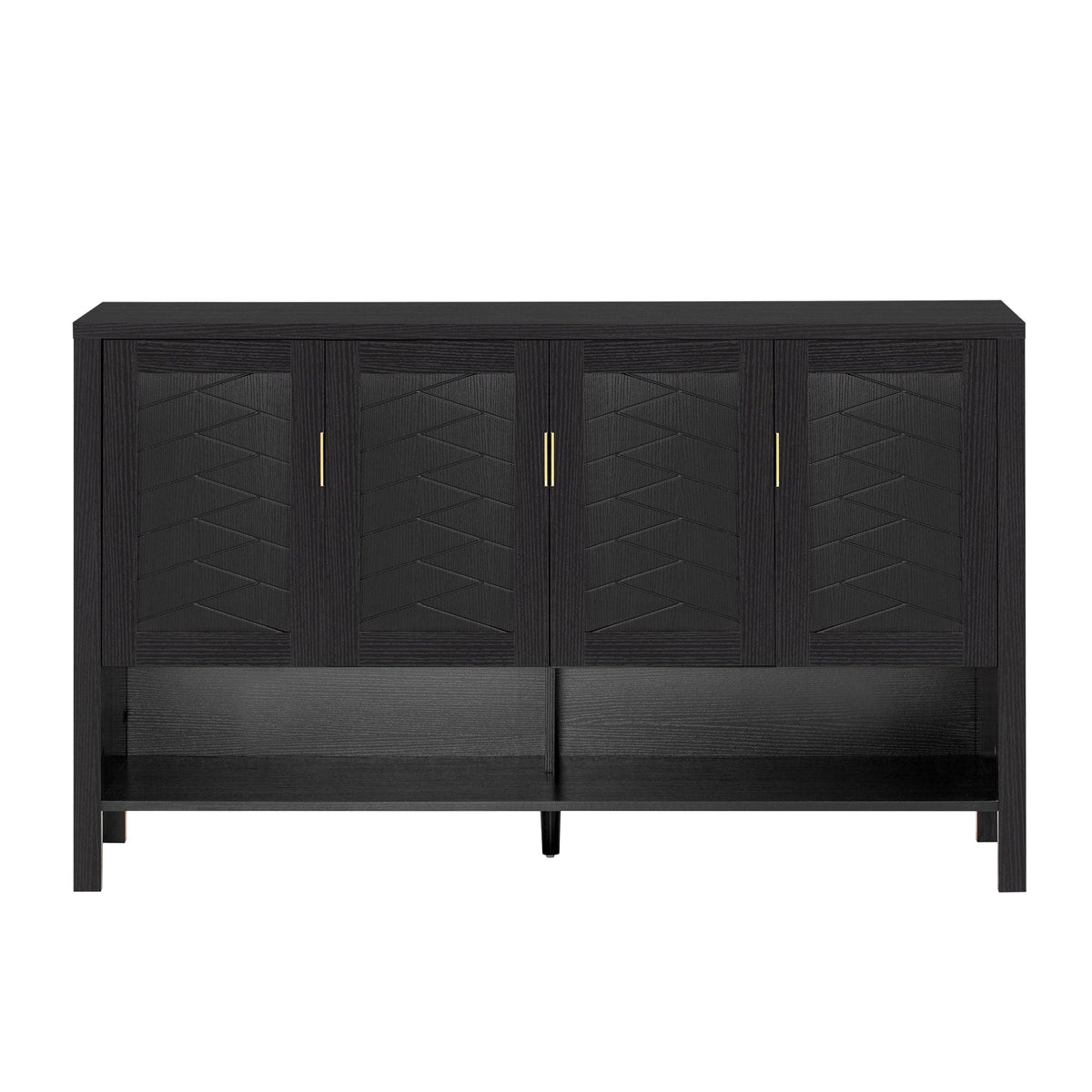 U_STYLE 55.1'' Storage Sideboard with 4 Doors