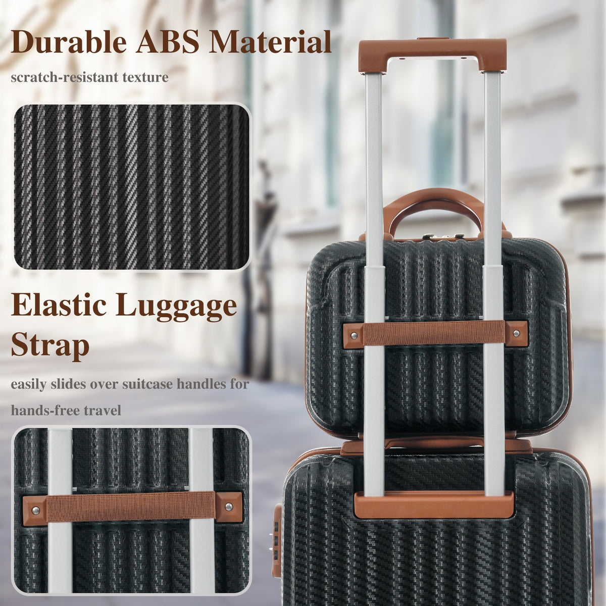 2-Piece Hardshell Luggage Set