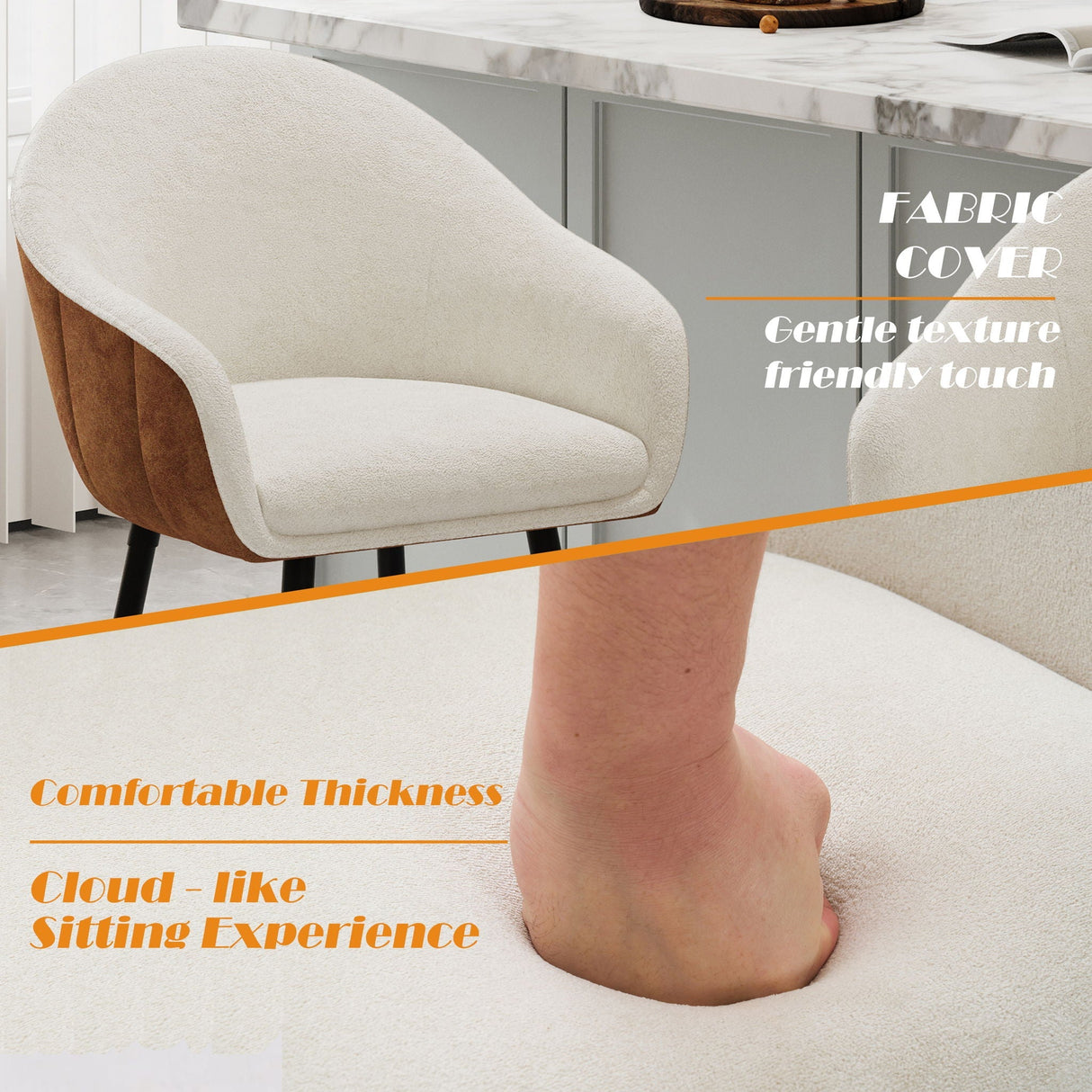 Modern Style Counter Height Bar Stools