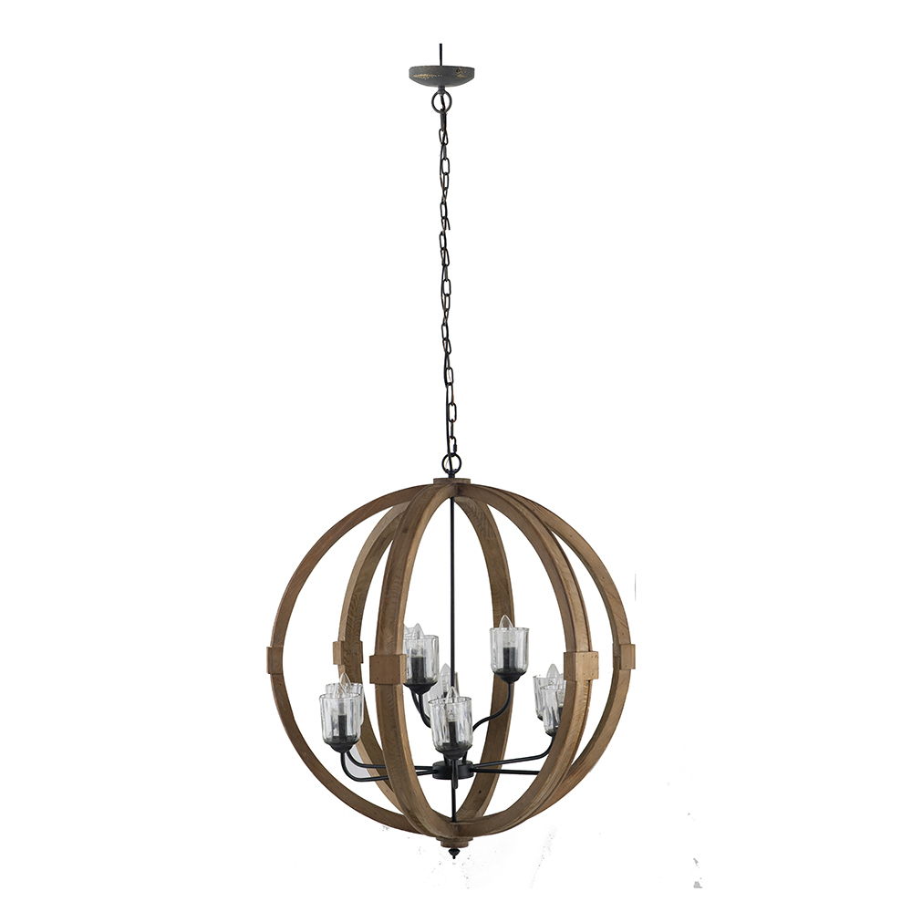 Chandelier Hanging Light Fixture with Adjustable Chain for Kitchen