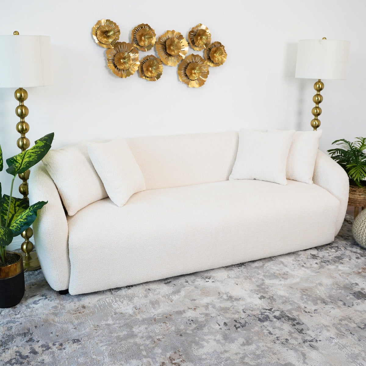Linden - Sofa - Ivory