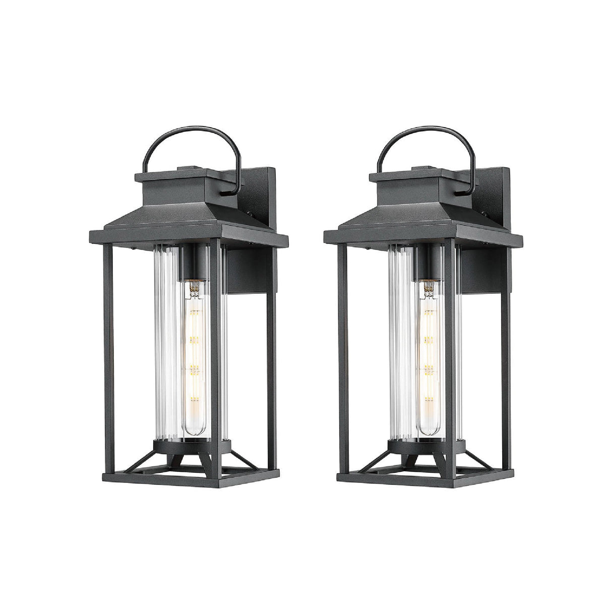 Textured Outdoor Porch Lights
