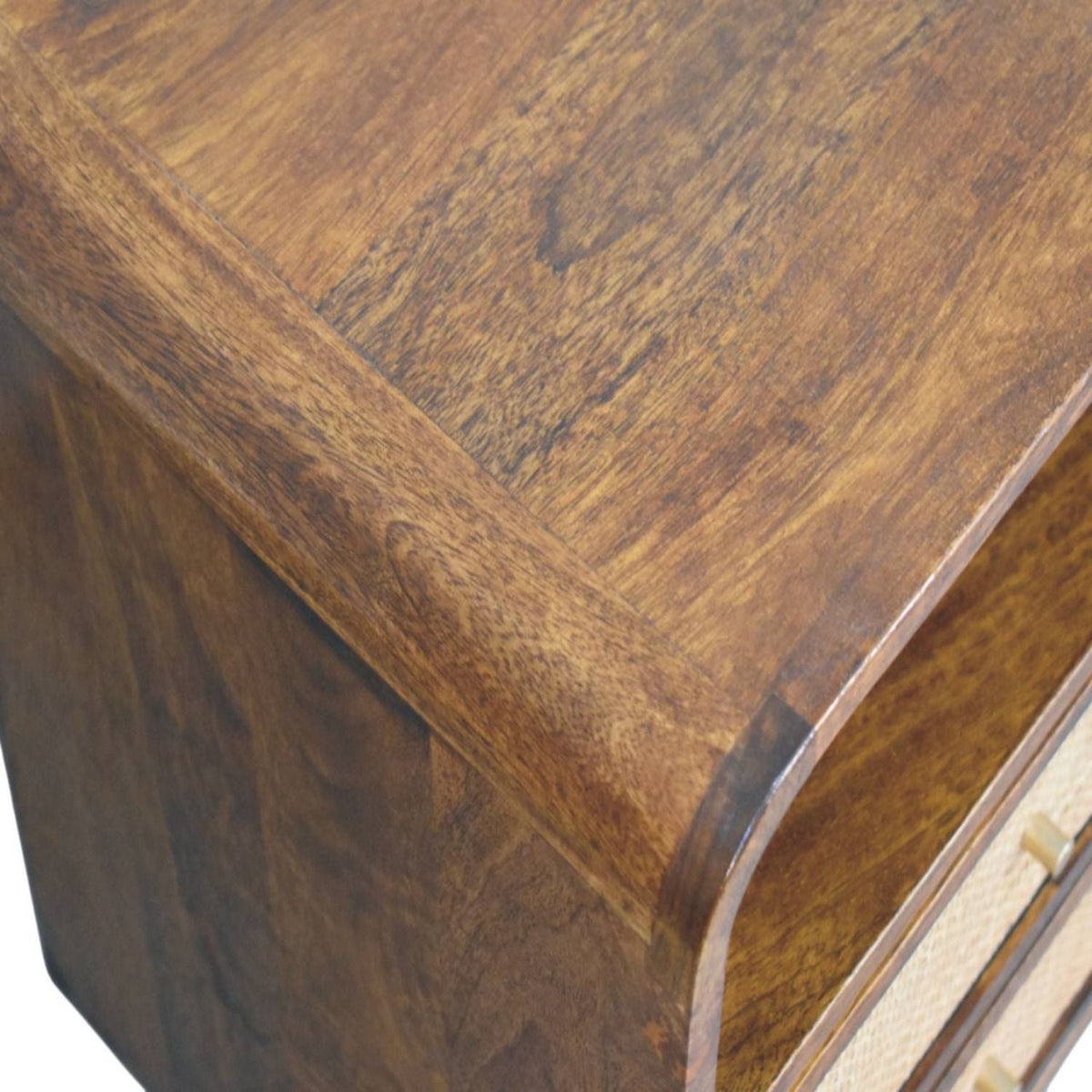 Larissa - 2 Drawer Nightstand - Brown