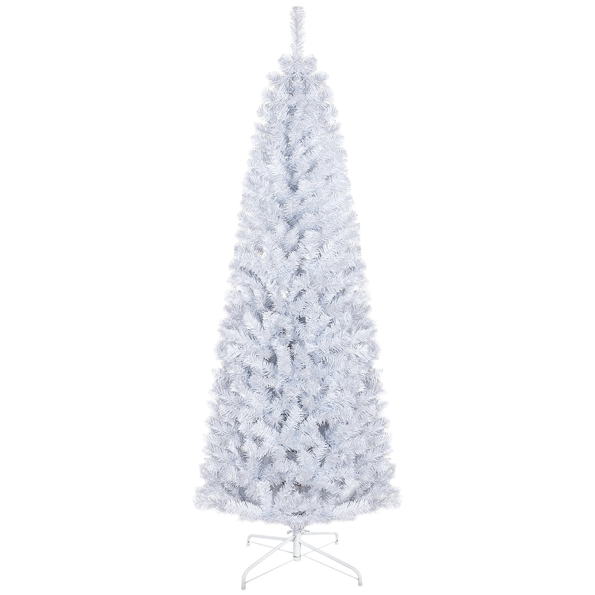HOMCOM 6ft Pencil Christmas Tree