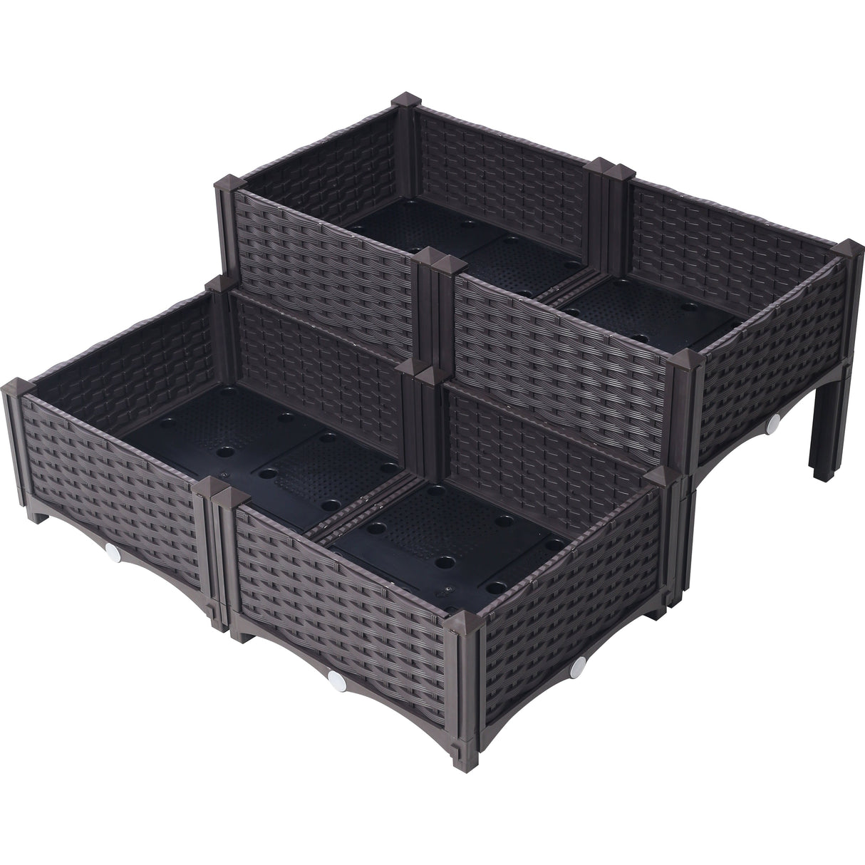 4 Piece Raised Garden Bed with Legs