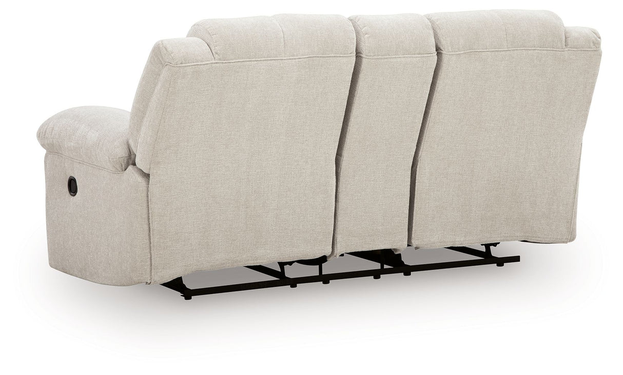Orlen - Double Reclining Loveseat With Console - Winter