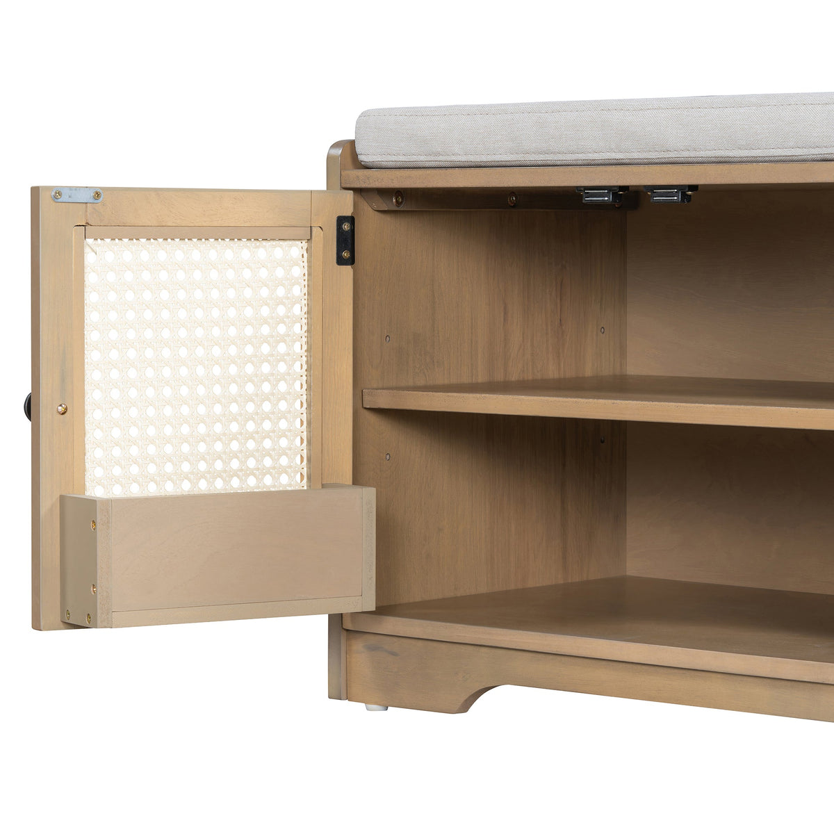 TREXM Rustic Storage Bench