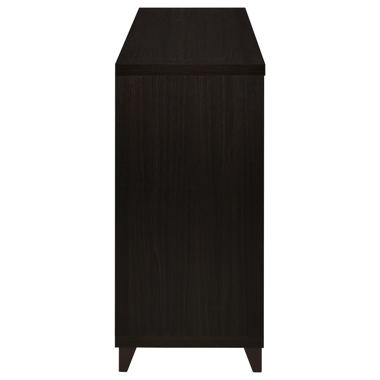 Nyler - 3 Drawer Rectangular TV Console - Cappuccino