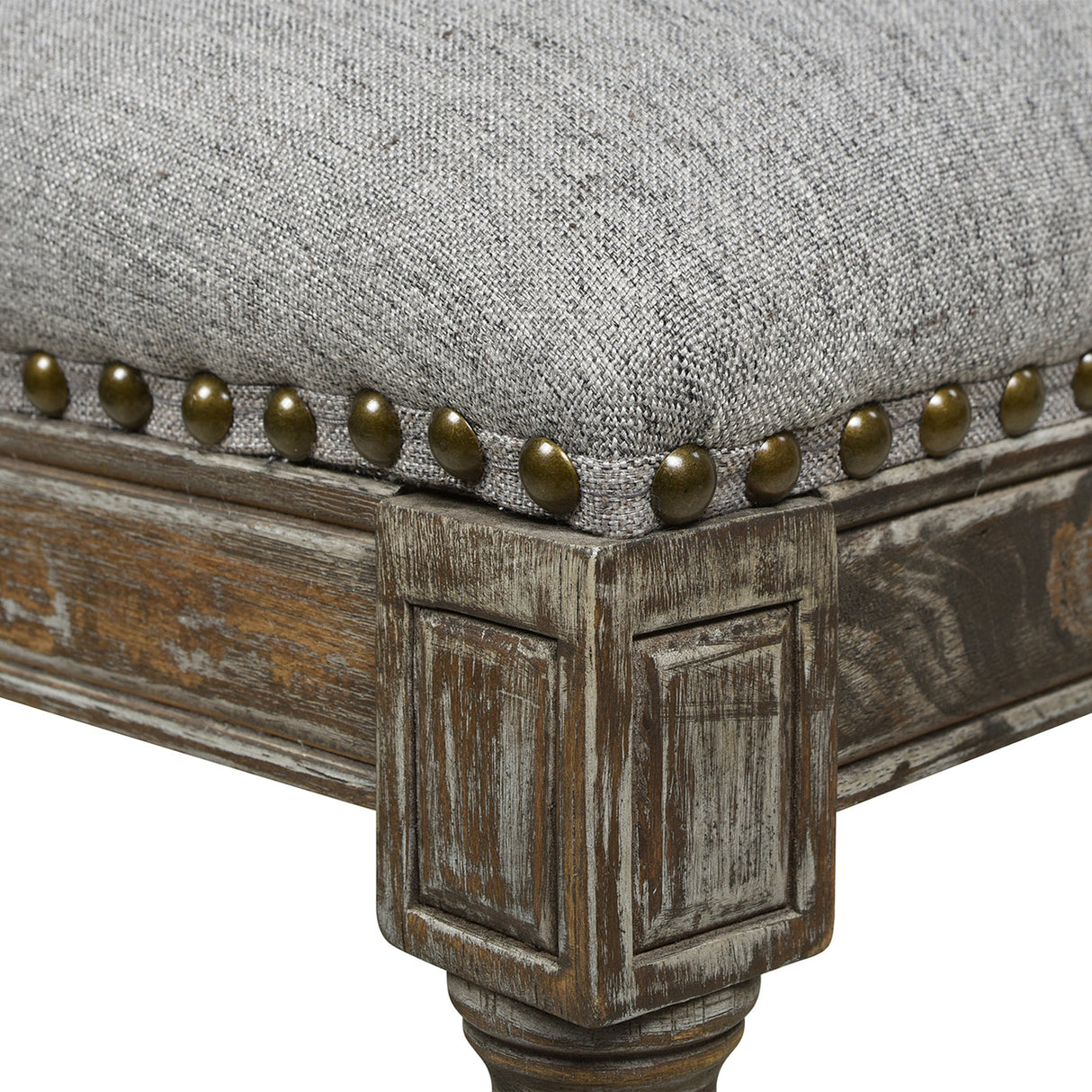 Triomphe Rattan Wicker High Back Armless Counter Bar Stool