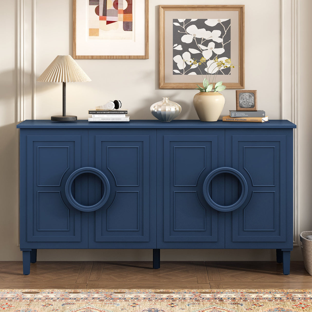 Modern 4-Door Sideboard