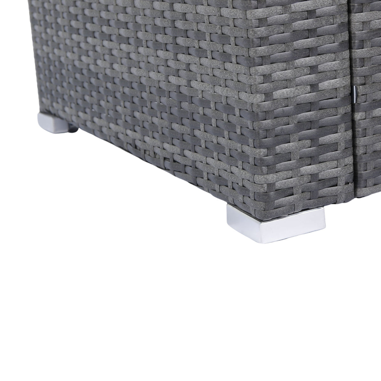 8 Piece Patio Sectional Wicker Rattan Outdoor Sofa Set with Storage Box