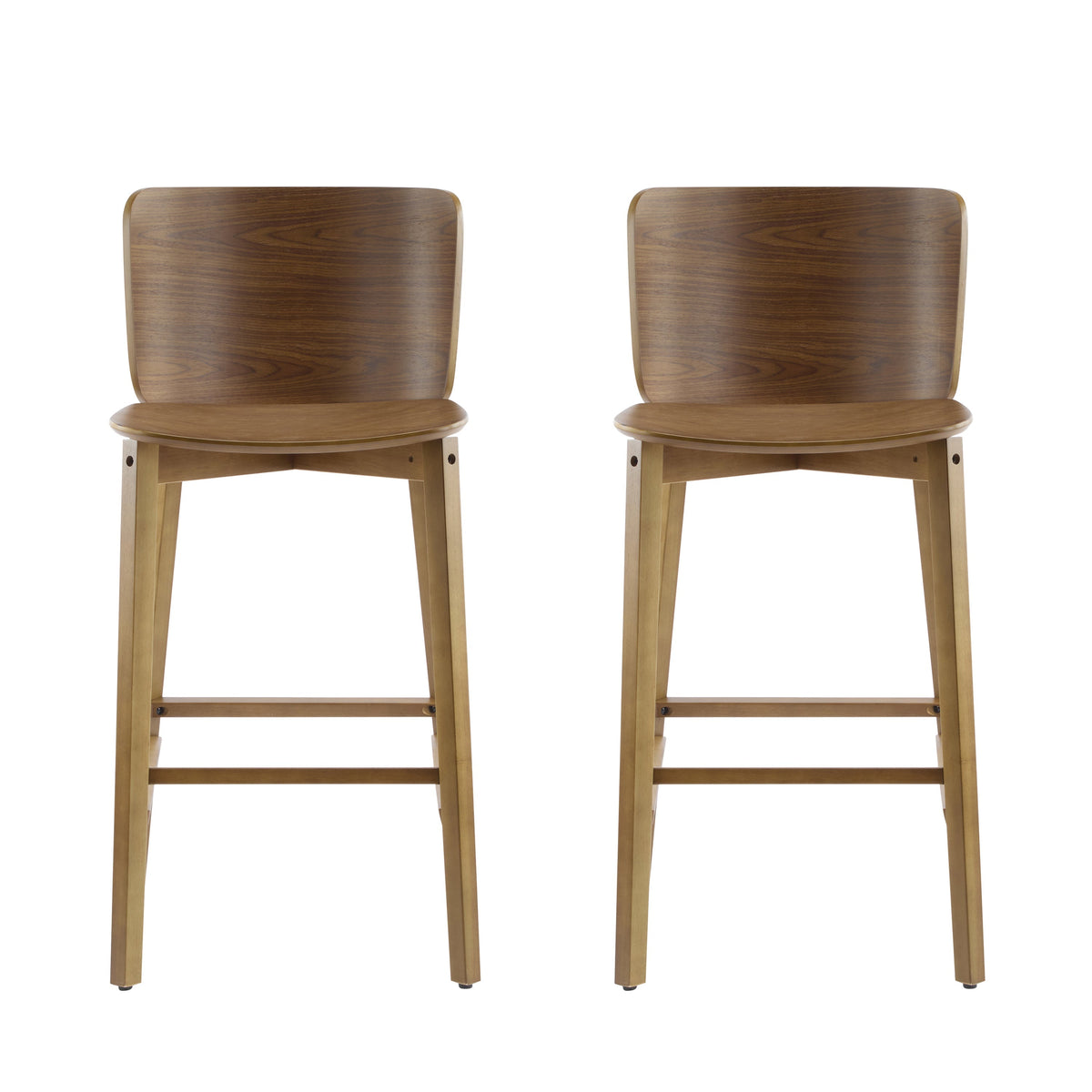 Pari Indoor Wooden Barstool
