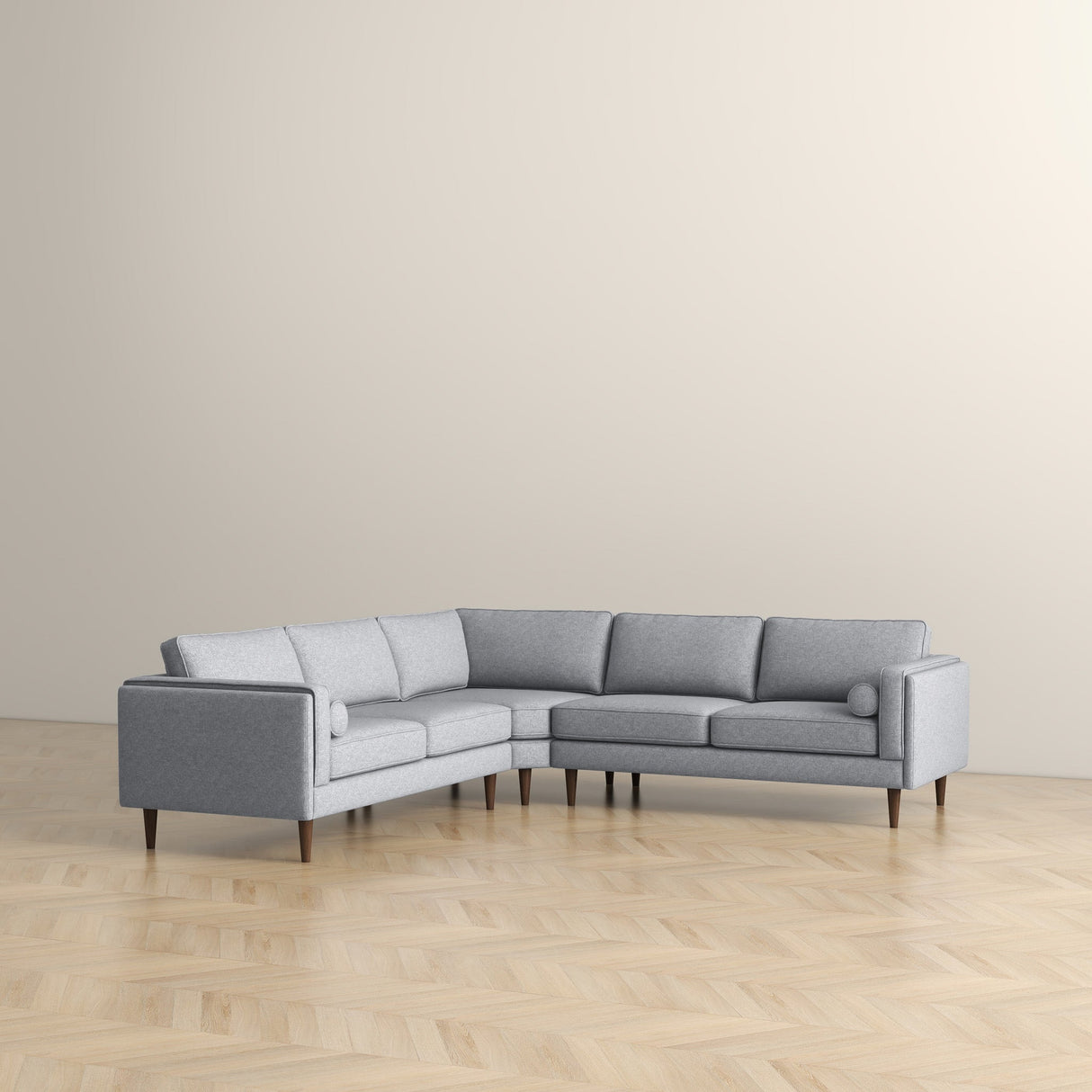 Amber Light Sectional Sofa