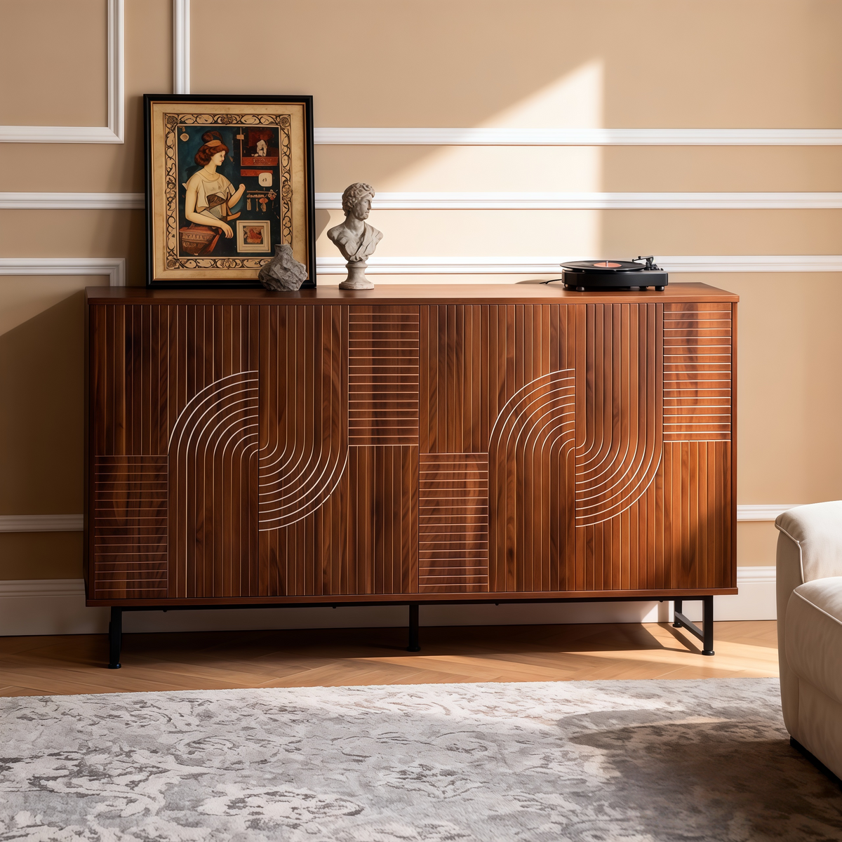 Mid-Century Modern Server, Sideboard & Buffet
