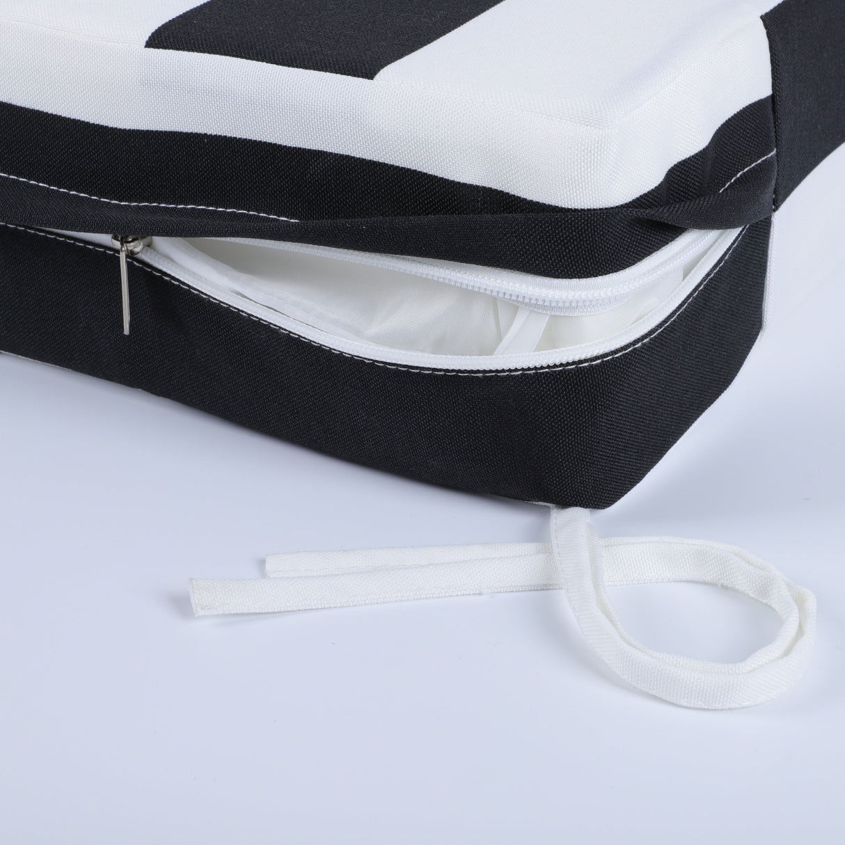 Outdoor Deep Seat Cushions for Patio Furniture, Waterproof Replacement Patio Chair Cushions Set of 2, Double Seat -