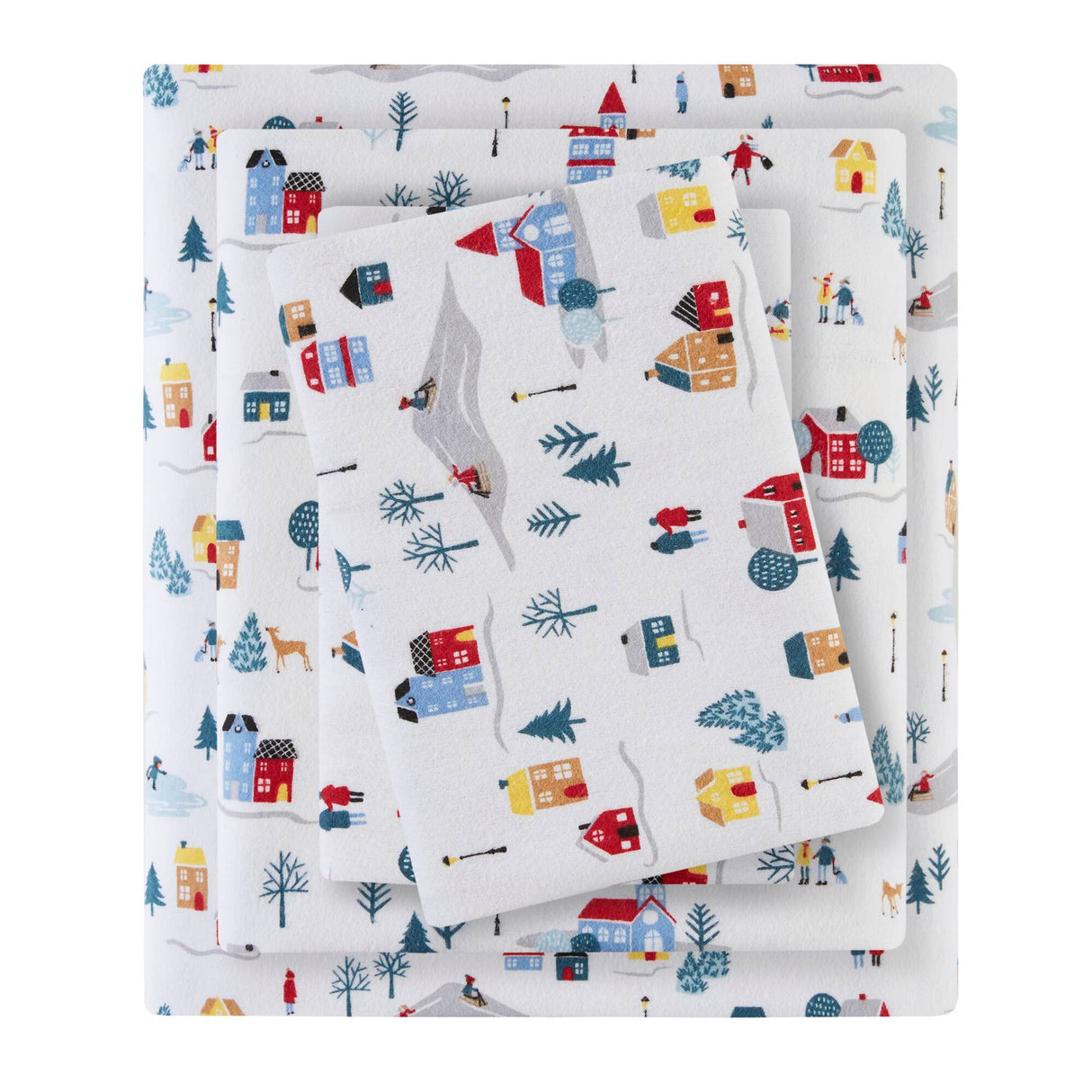 4 Piece King Printed Sheet Set