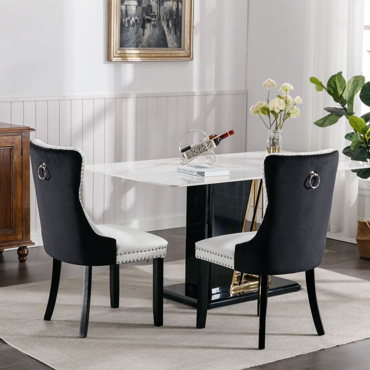 Nikki - Modern Upholstered Dining Chair (Set of 2)