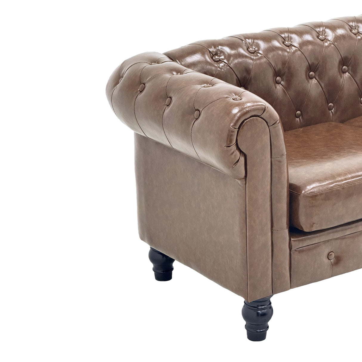2 Piece Chesterfield Sofa Set