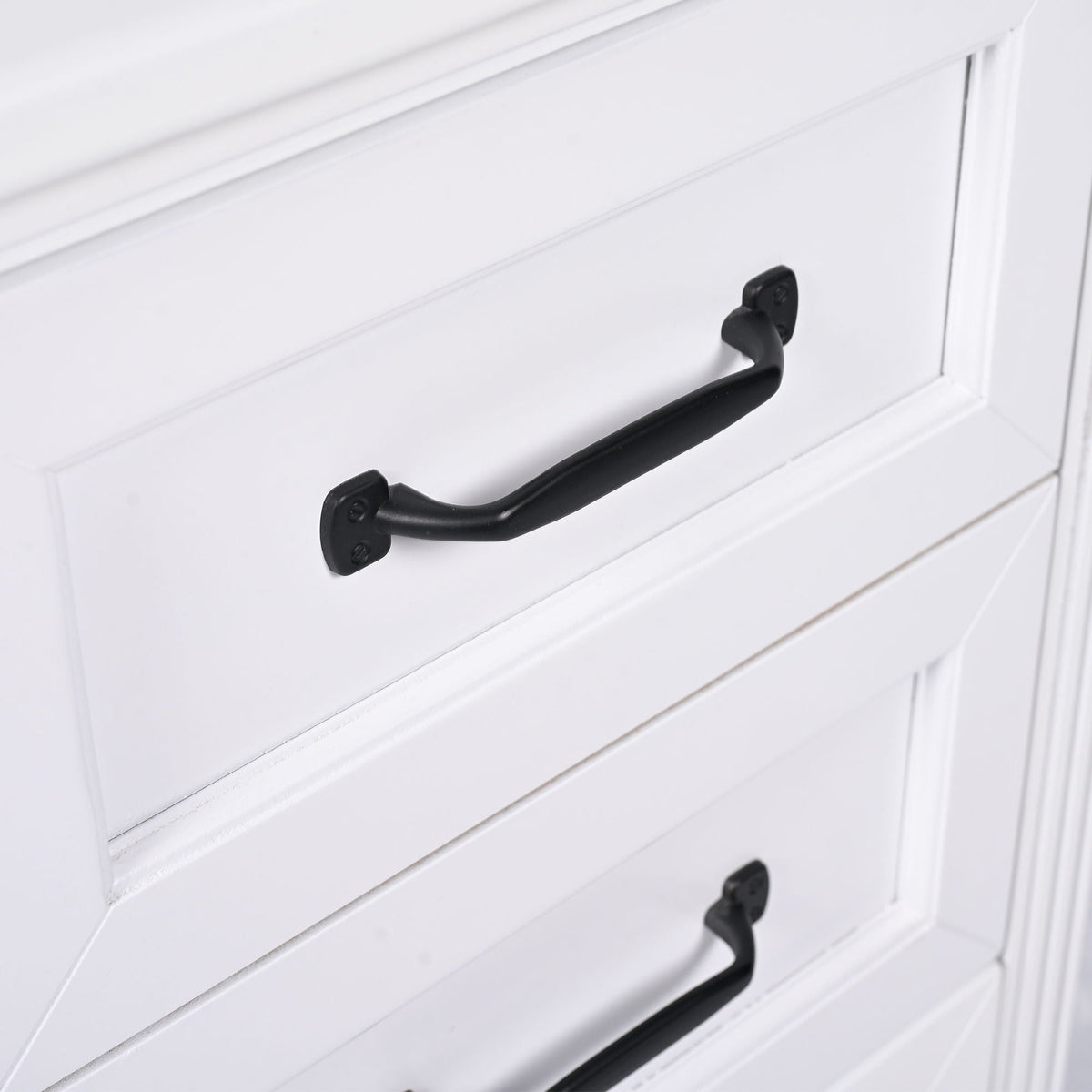 30" Bathroom Vanity With Sink, 3 Drawers, Adjustable Feet