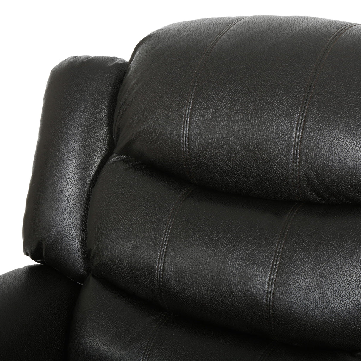 Classic Design Recliner, Upholstery Recliner, Glider Recliner - Black Berry