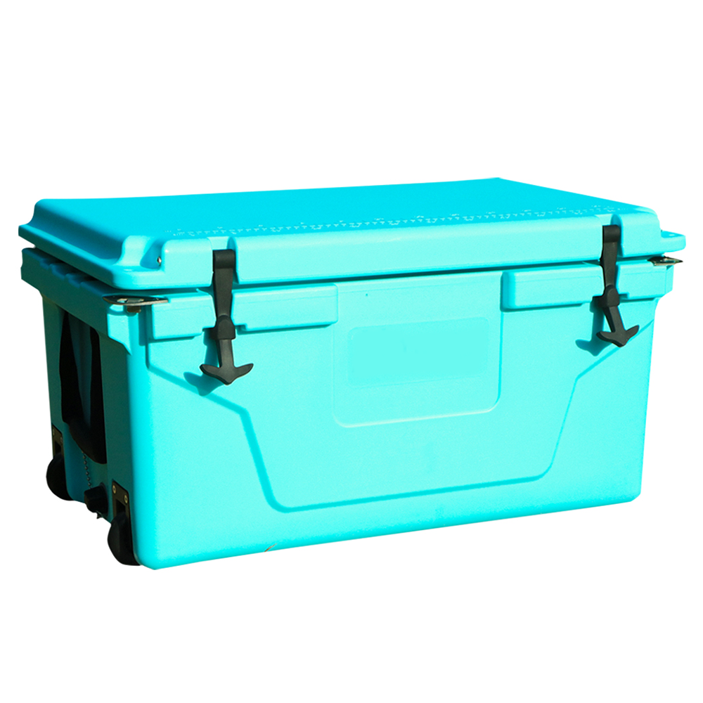 Blue 65QT Outdoor Cooler Ice Chest