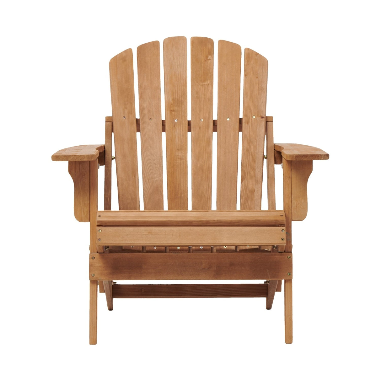 Oversize Wooden Outdoor Folding Adirondack Chair