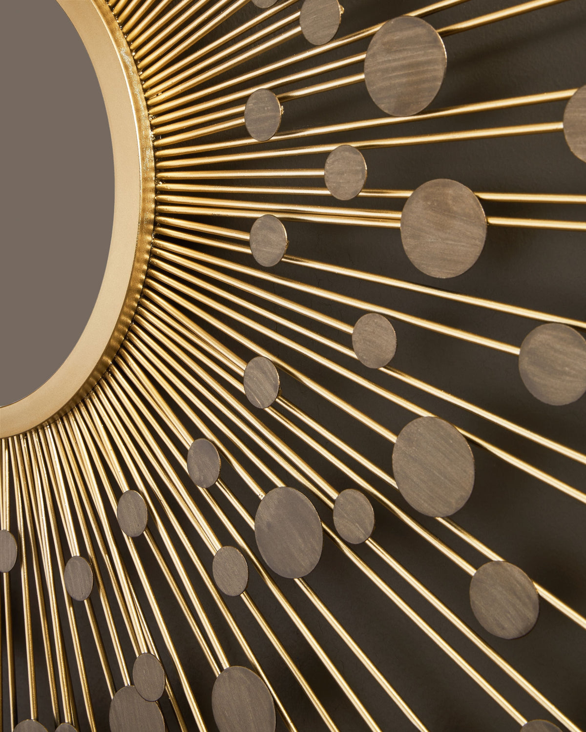 Morwenna - Accent Mirror - Bronze / Gold Finish