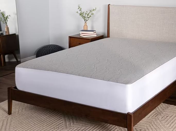 BedGear AIR-X Mattress Protector - Grey, Split King (2pc)