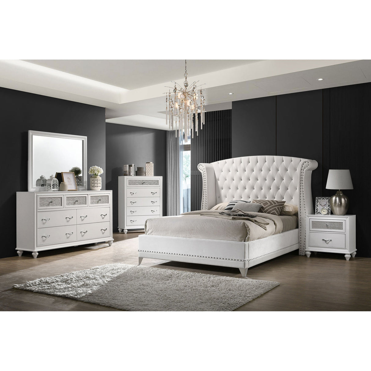 Randall White 5-Piece Queen Bedroom Set