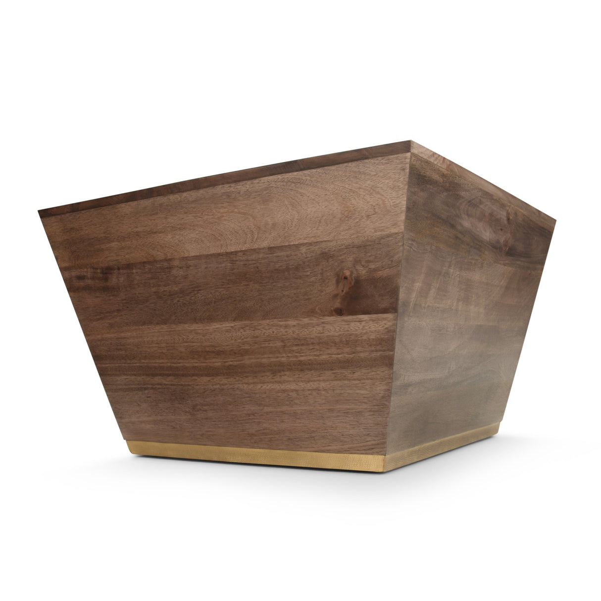 Abba Square Coffee Table - Dark Brown