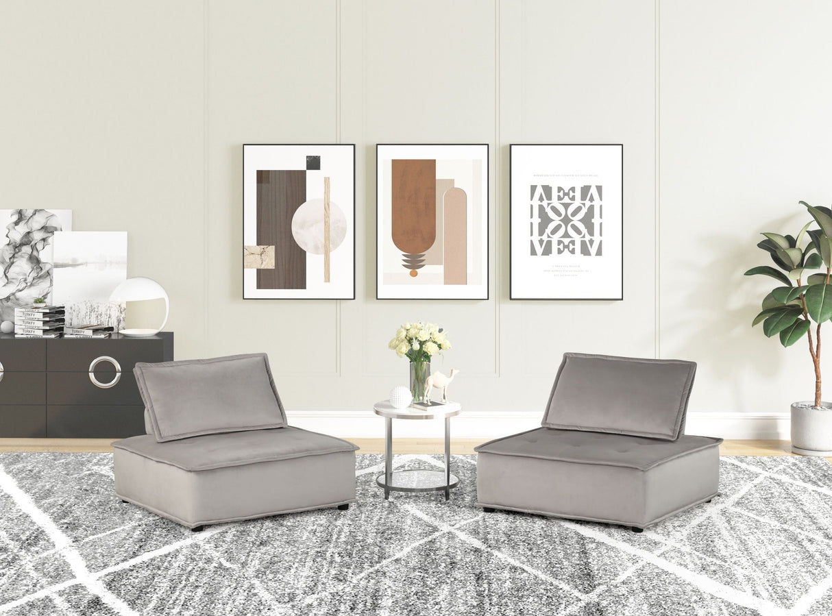 Anna - Armless Lounge Chair
