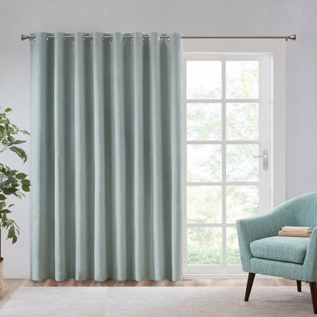 Printed-heathered-blackout-window-patio-panel-Curtains-&-Drapes