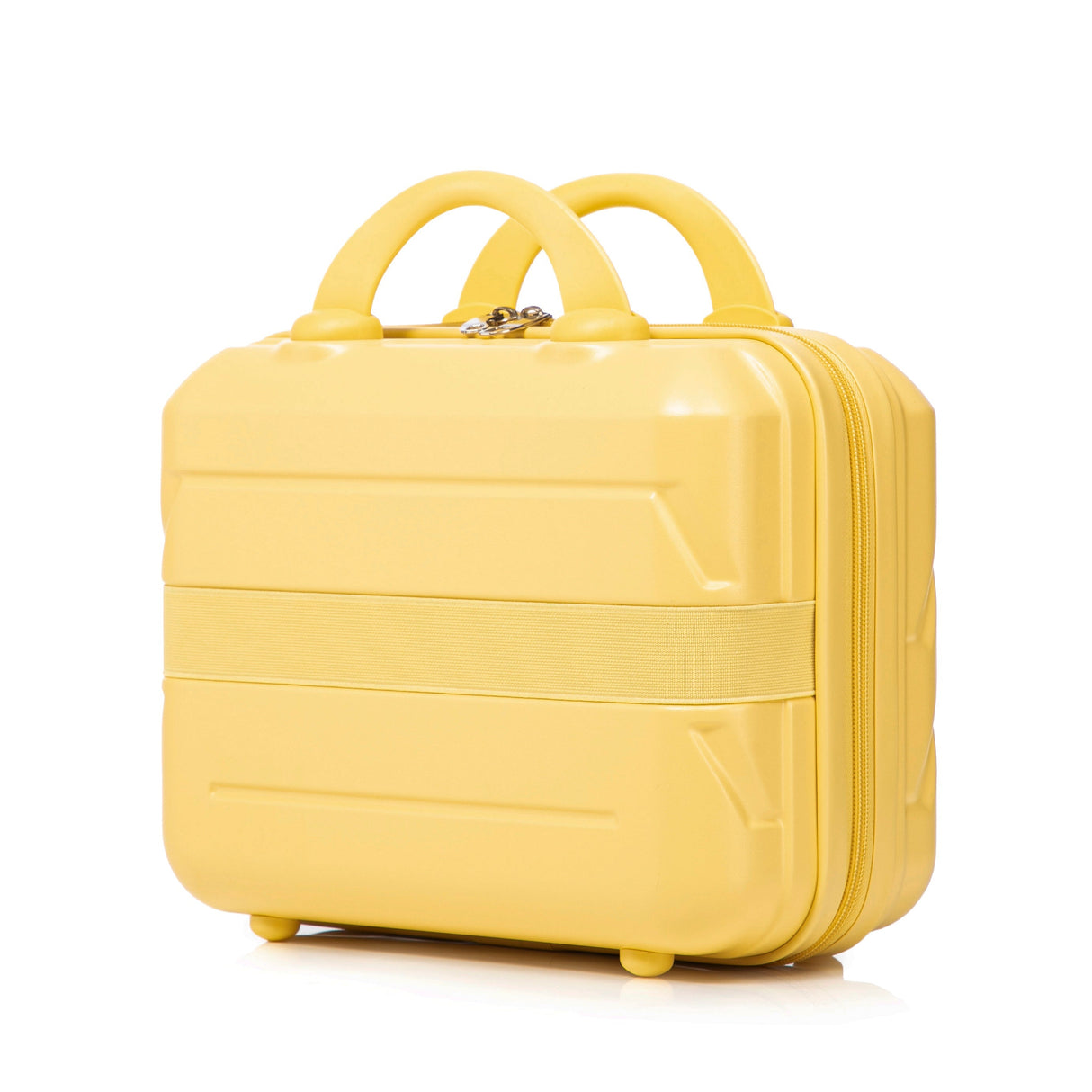 14'/20' 2-Piece ABS Spinner Wheel Luggage Set with Combination Lock