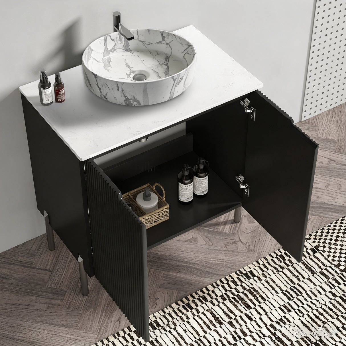 Torino 30F" Bathroom Vanity with Sink