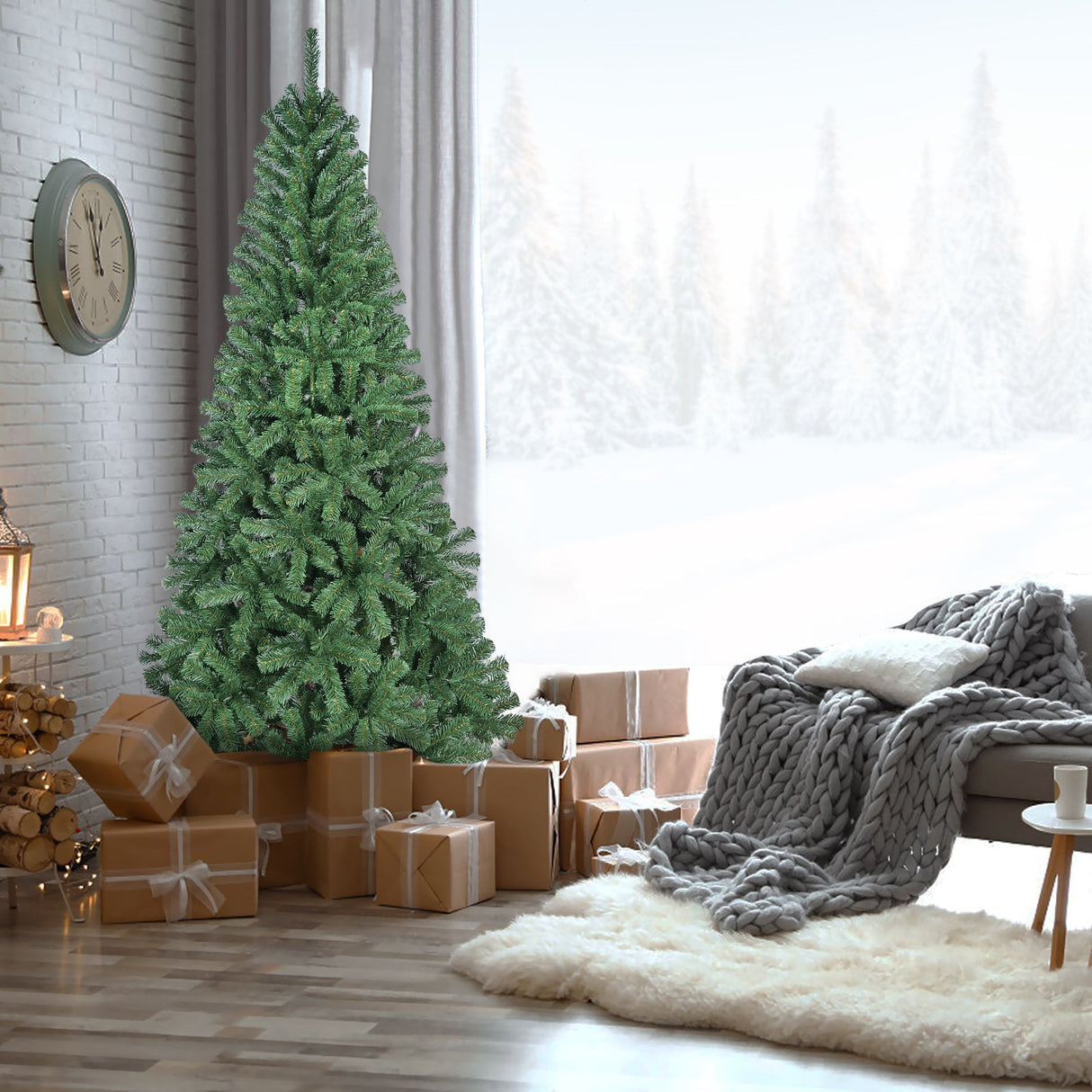5FT Artificial Christmas Tree with 344 PVC Tips