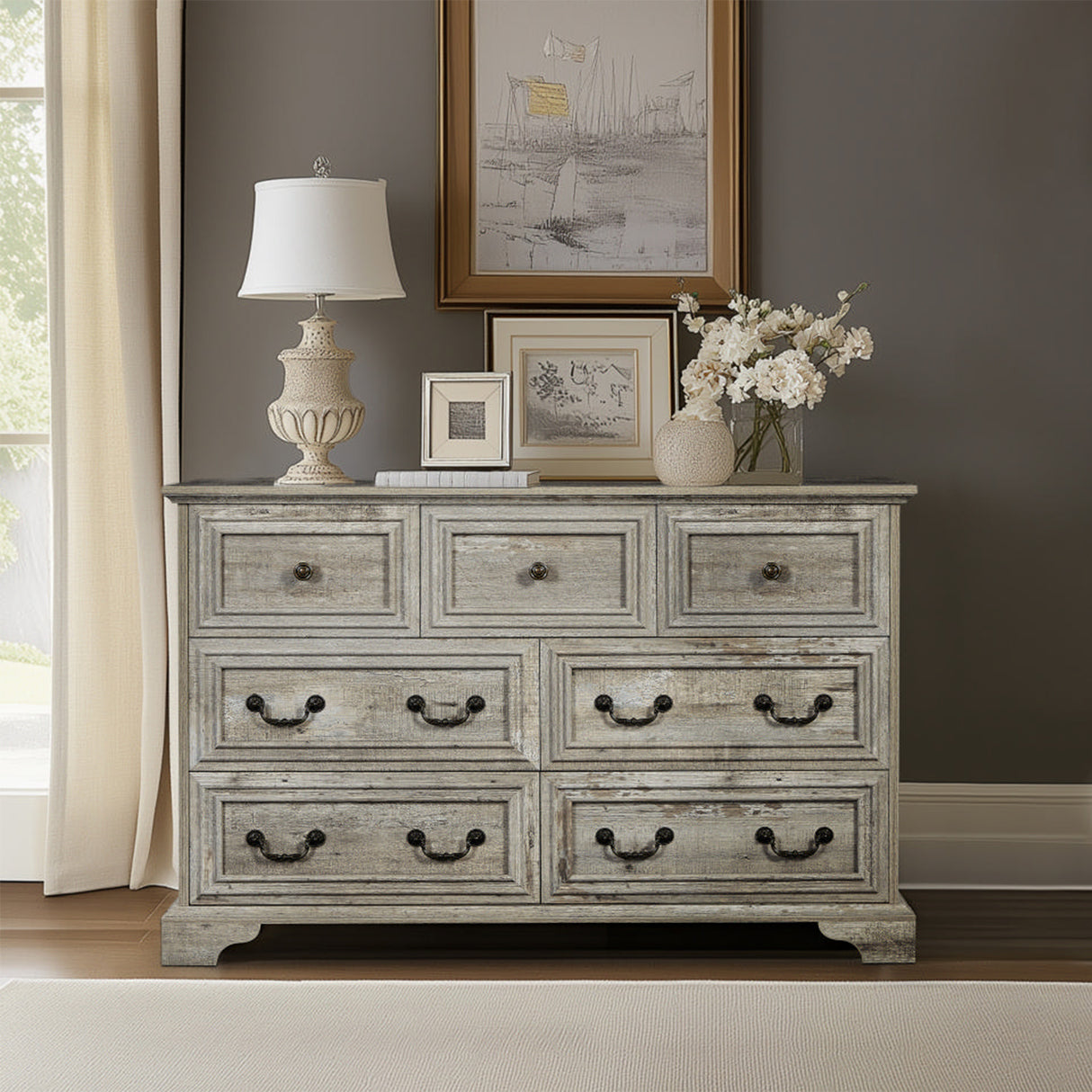 Vintage-Inspired-7-Drawer-Dresser-Dressers