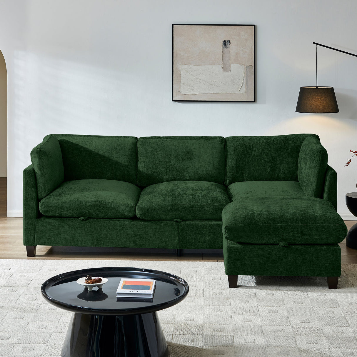 96.5" Sectional Couch for Living Room