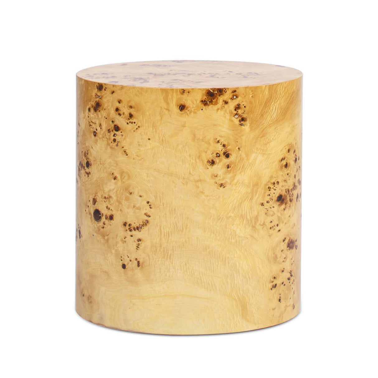 Nebula - Accent Oval Pillar Side Table