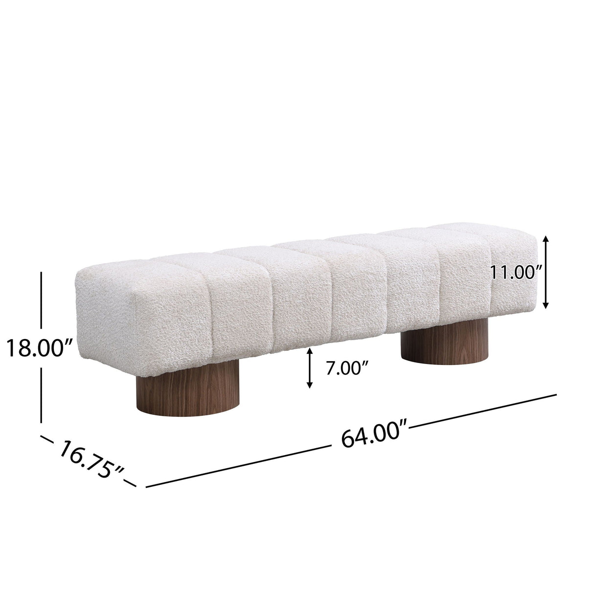 Upholstered Dining Bench for Dining Room
