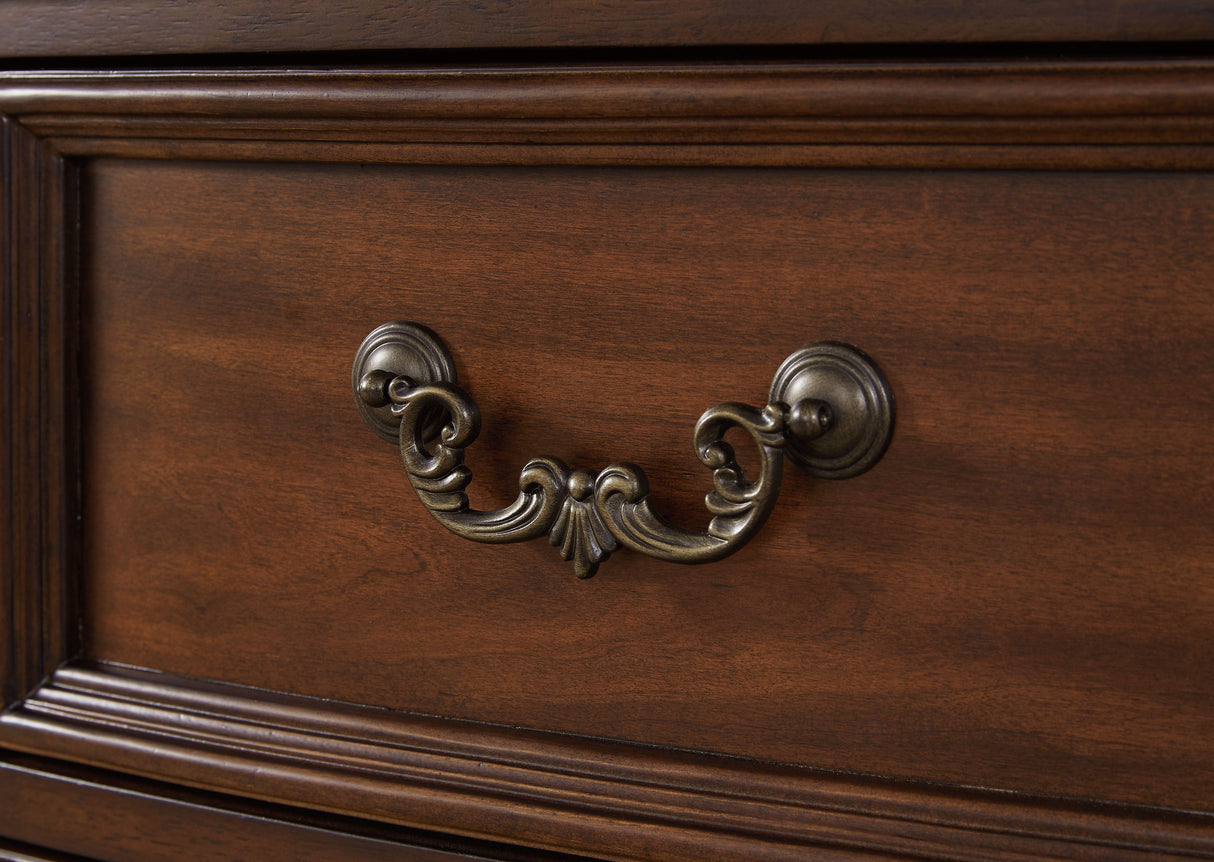 Lavinton - Dresser And Mirror - Brown