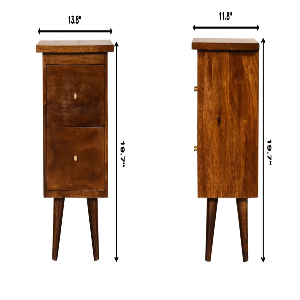 Bedside Table - Chestnut