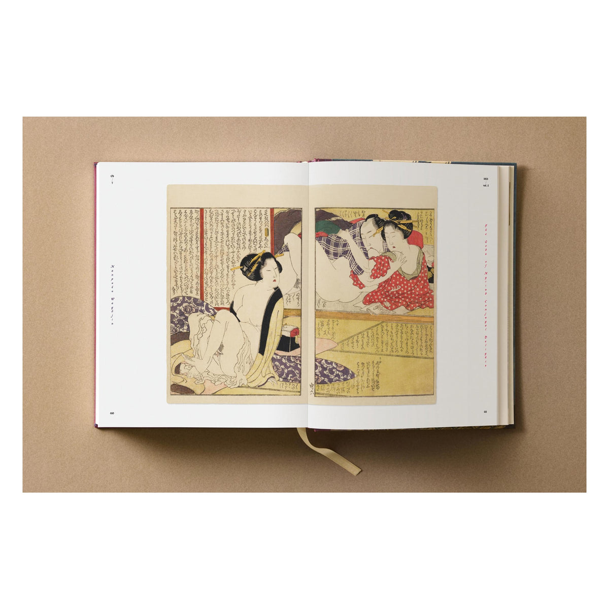 Hokusai. Shunga (German, French, English)