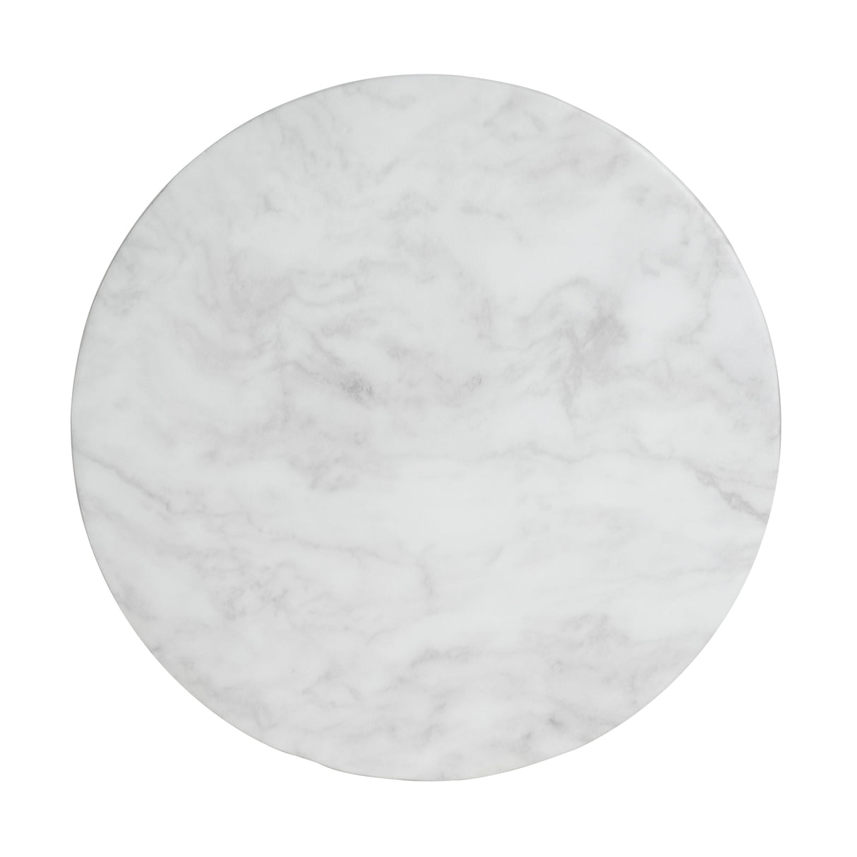 Outdoor Ponti Travertine Side Table, White