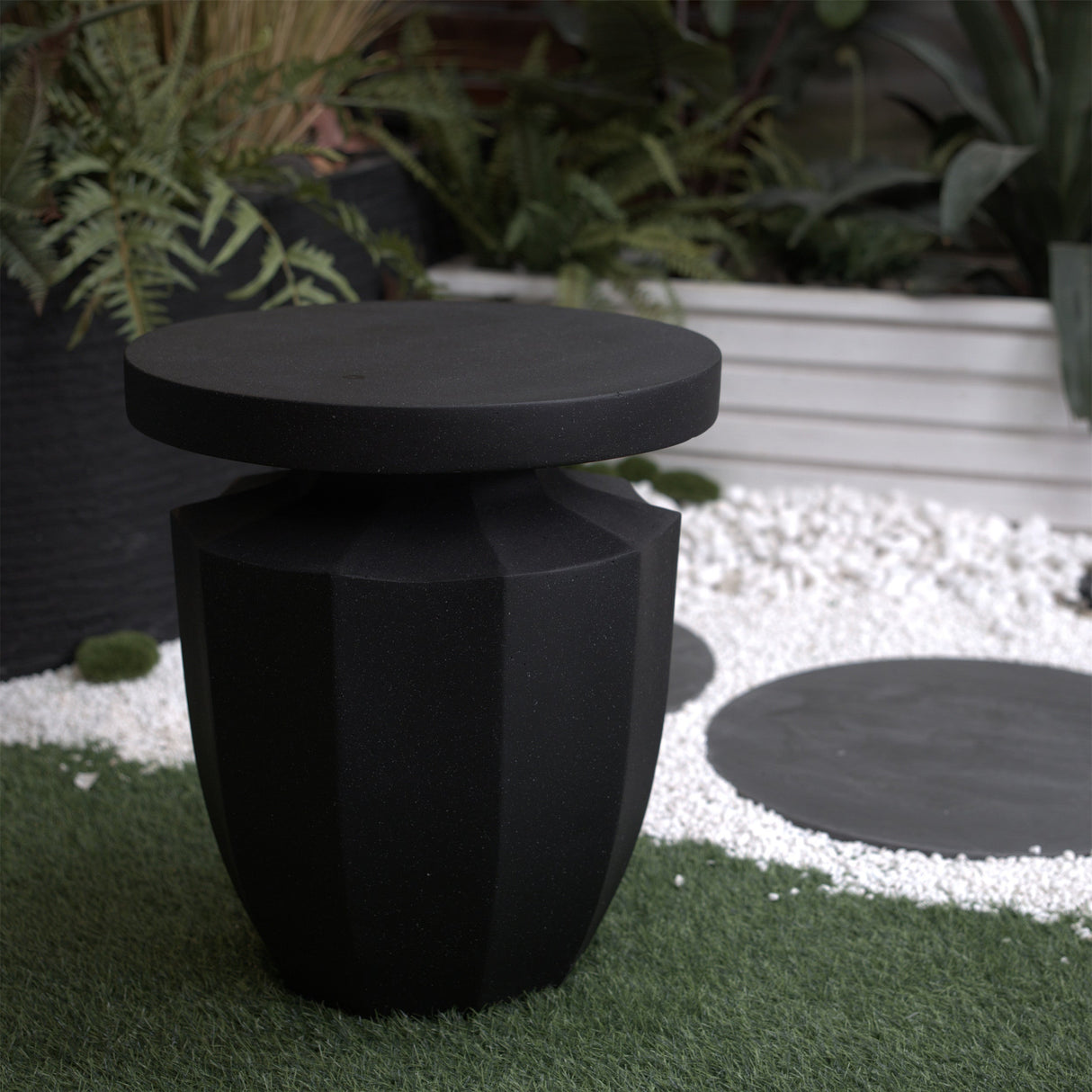 Decorative Garden End Table