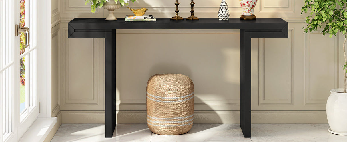 U-Style Large 60-Inch Console Table